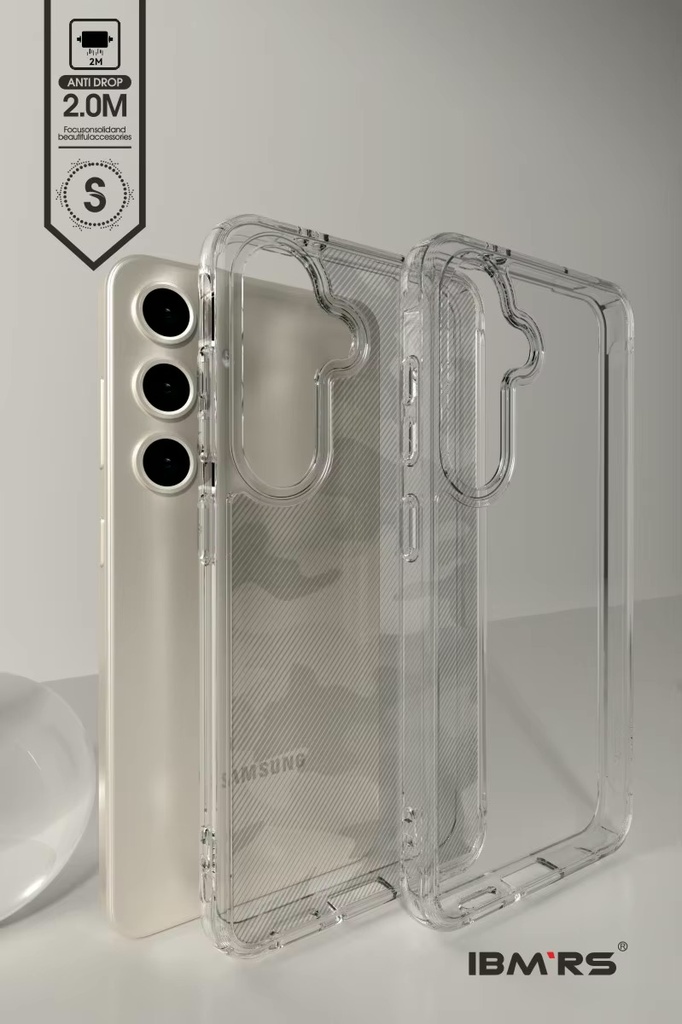iPhone 16 Pro Max /  Forro Ibmrs Transparente Camuflaje
