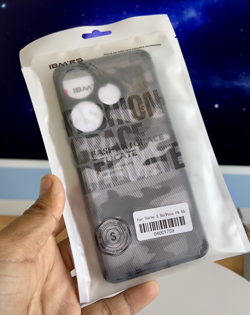 Xiaomi Poco F6 5G / Redmi Turbo 3 5G /  Forro Ibmrs Camuflaje