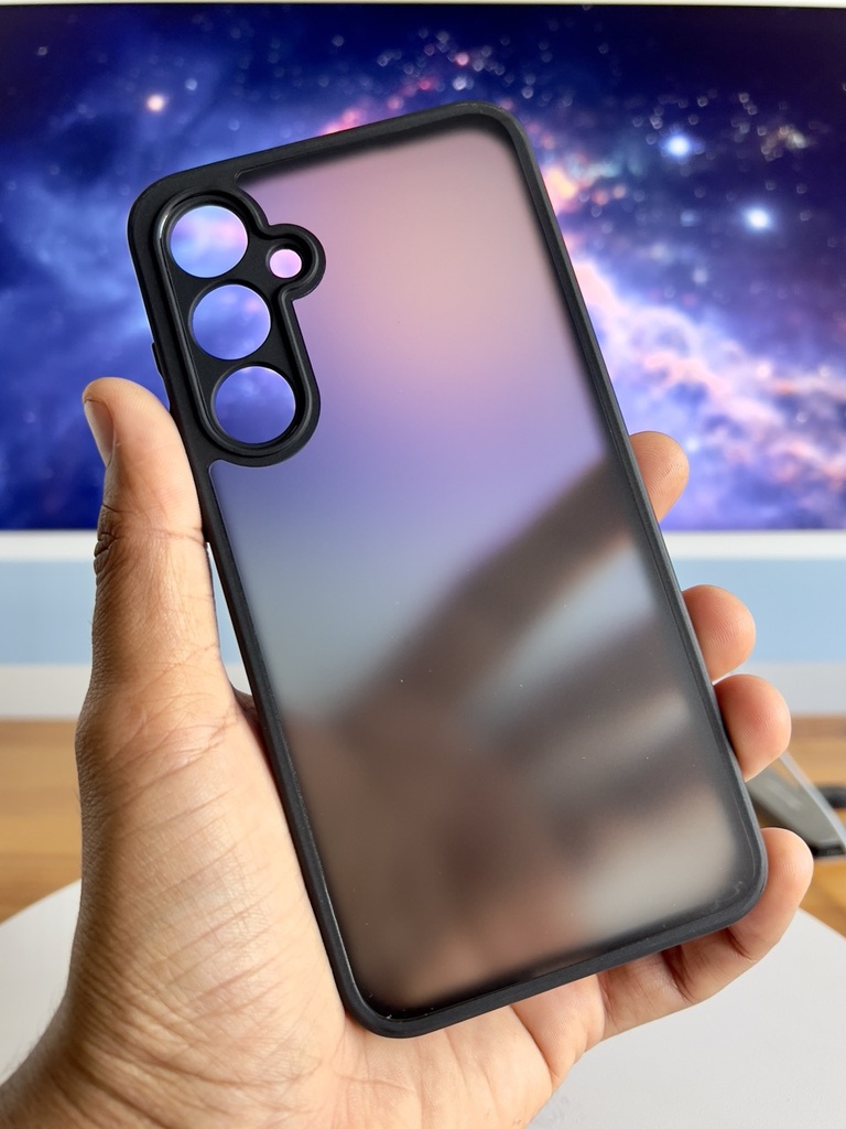 Samsung Galaxy A55 5G /  Forro Ibmrs / Negro Humo