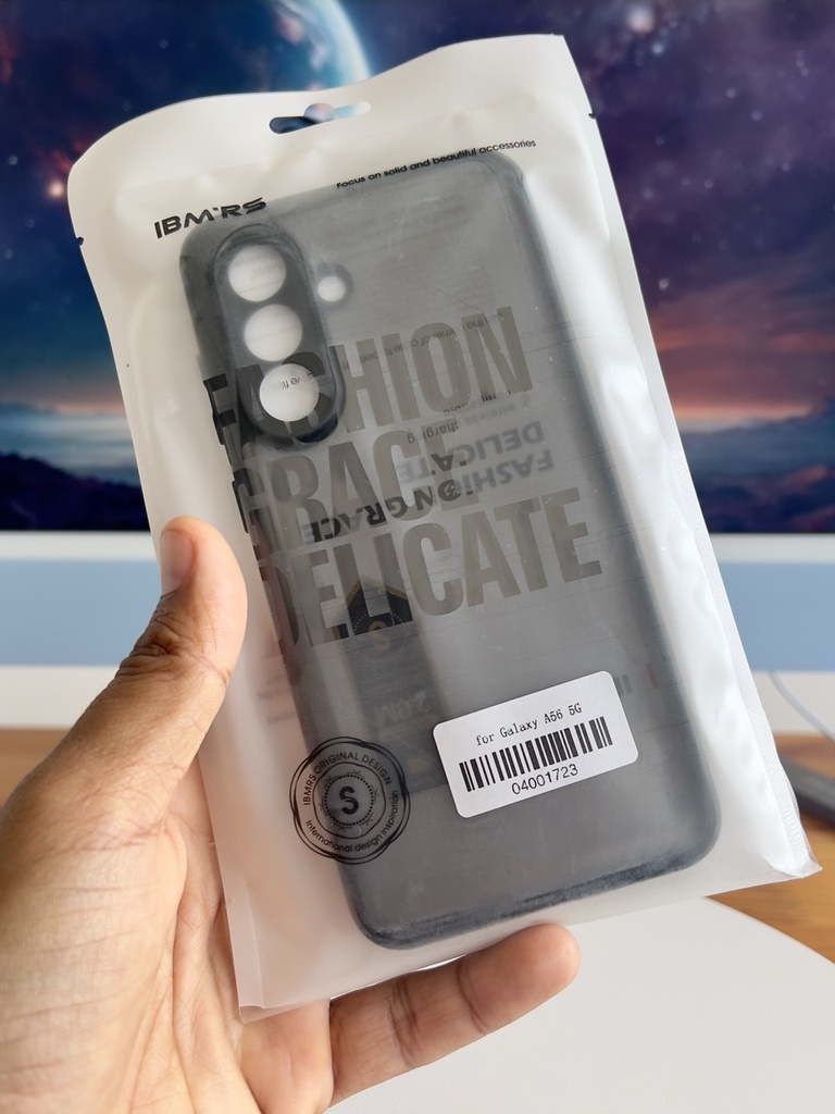 Samsung Galaxy A56 5G /  Forro Ibmrs / Negro Humo