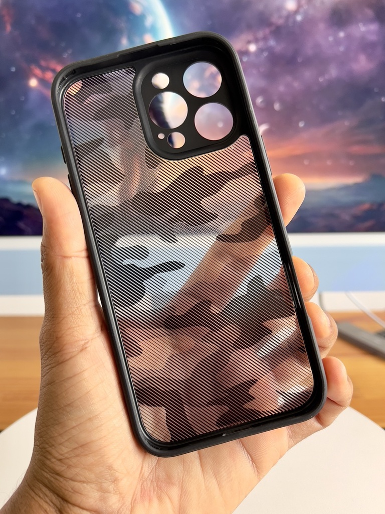 iPhone 16 Pro Max /  Forro Ibmrs Camuflaje