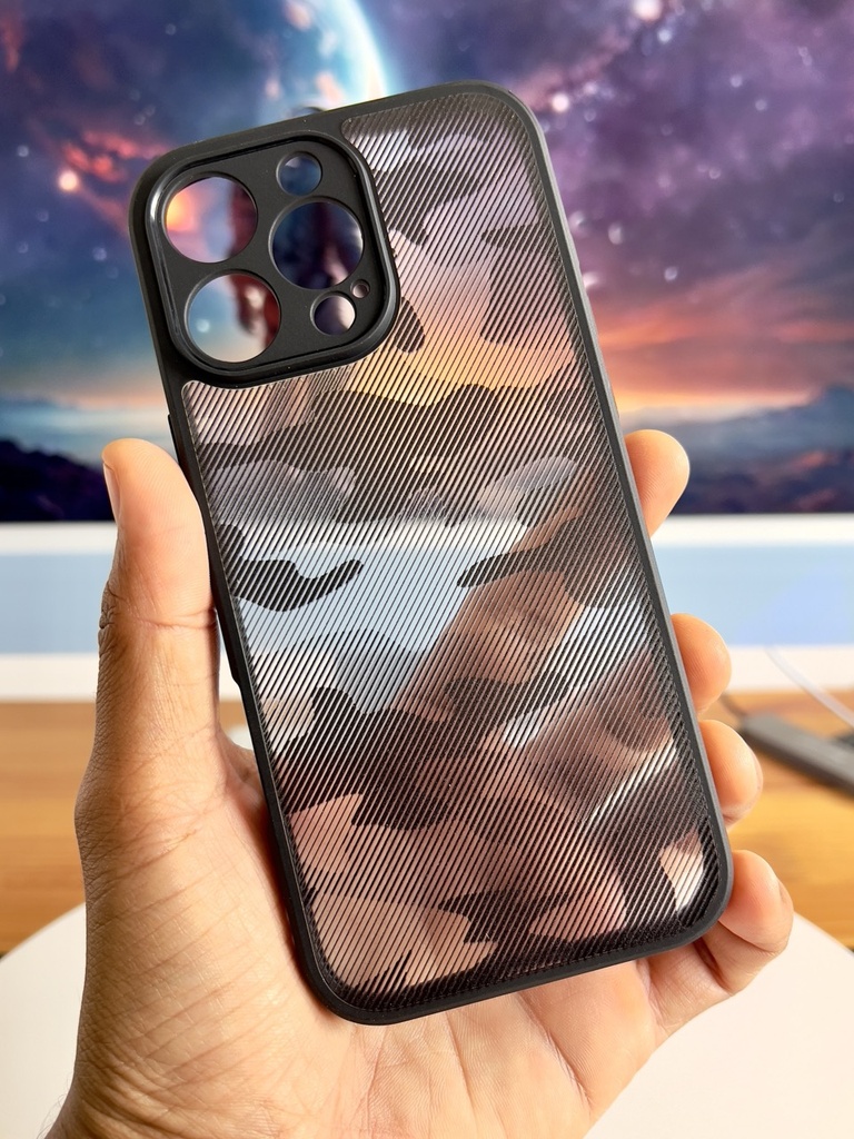 iPhone 16 Pro Max /  Forro Ibmrs Camuflaje
