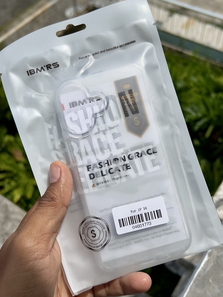 iPhone 16 /  Forro Ibmrs Transparente Camuflaje