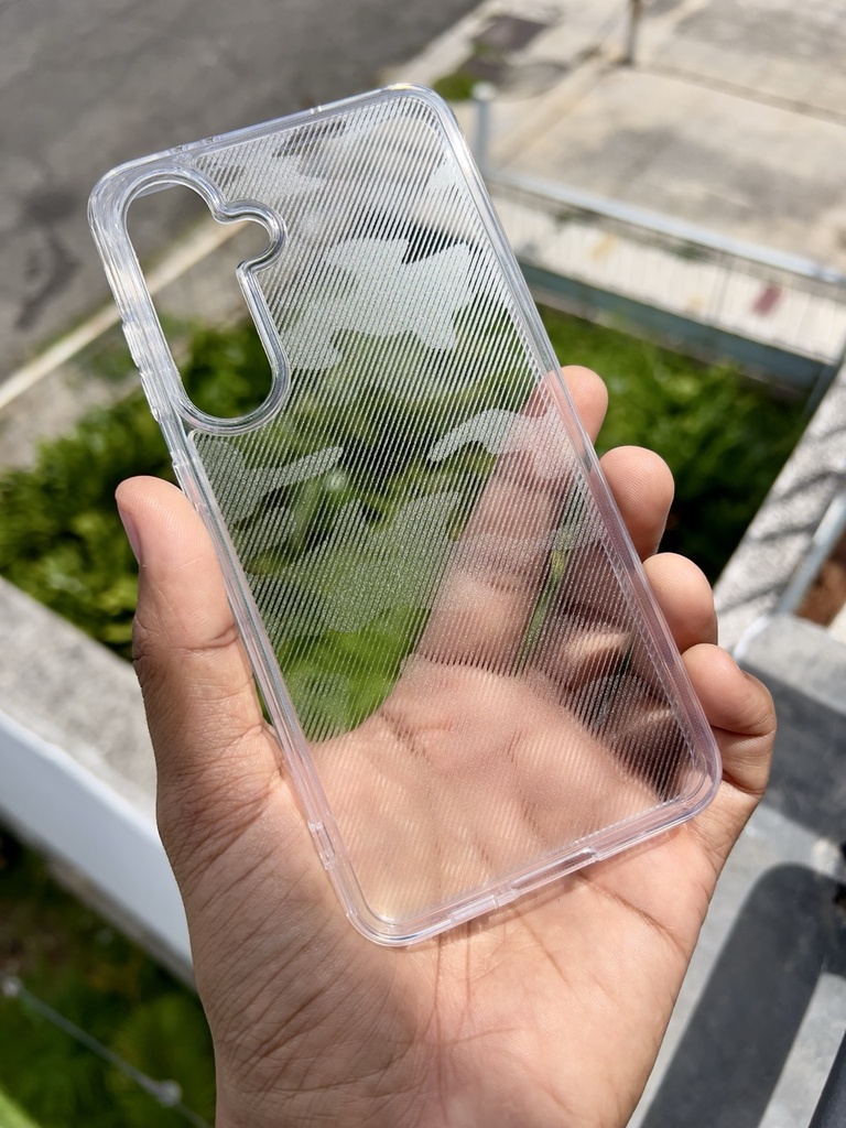 Samsung Galaxy S24 FE /  Forro Ibmrs Transparente Camuflaje