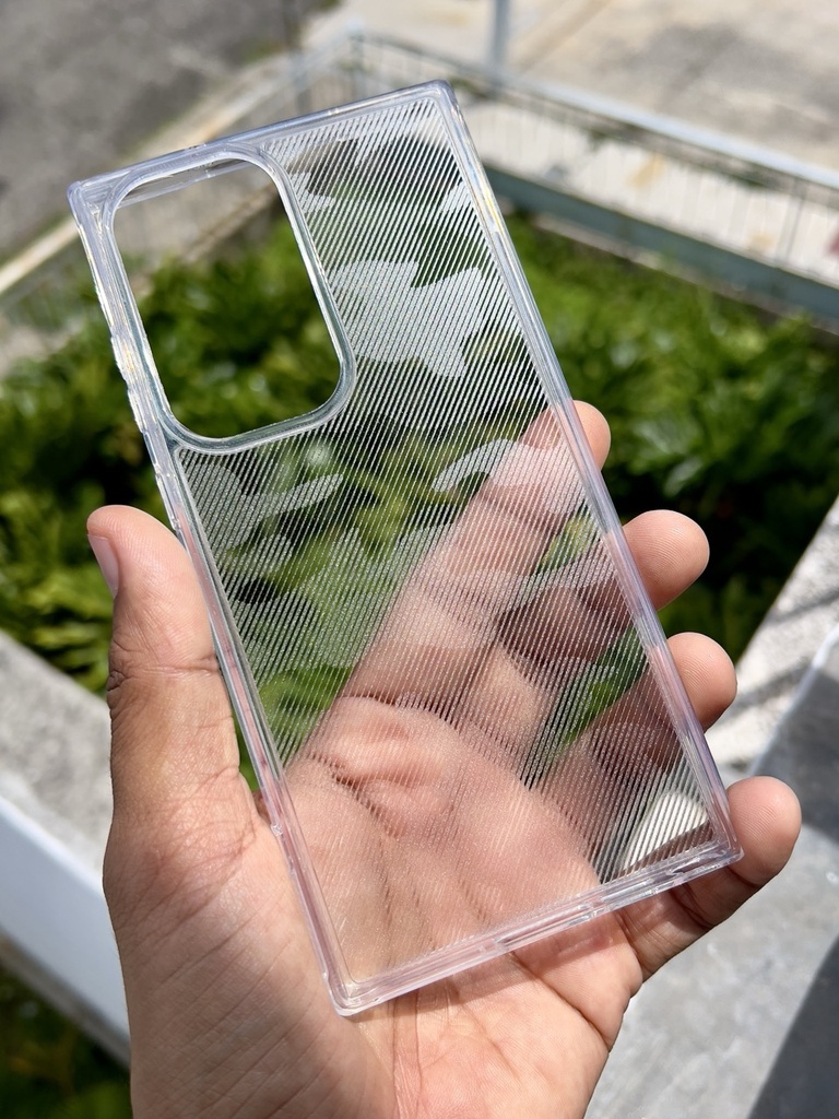 Samsung Galaxy S23 Ultra /  Forro Ibmrs Transparente Camuflaje