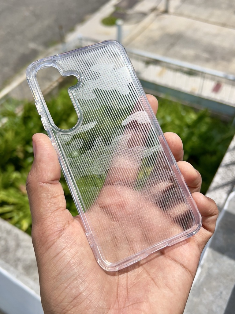 Samsung Galaxy S25 /  Forro Ibmrs Transparente Camuflaje