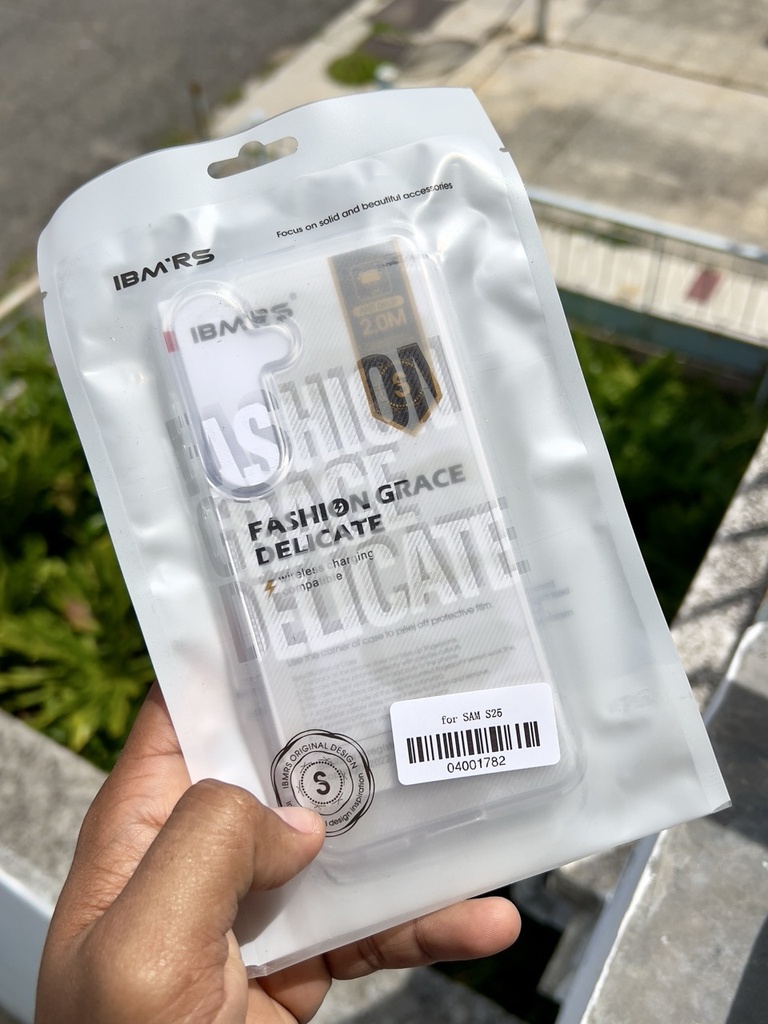 Samsung Galaxy S25 /  Forro Ibmrs Transparente Camuflaje