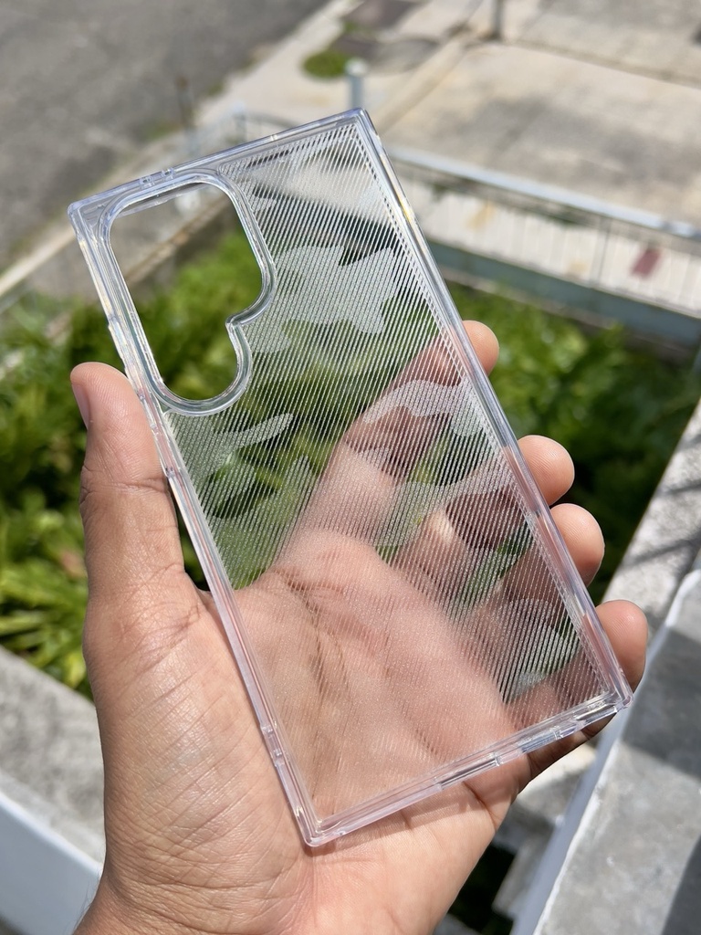 Samsung Galaxy S24 Ultra /  Forro Ibmrs Transparente Camuflaje