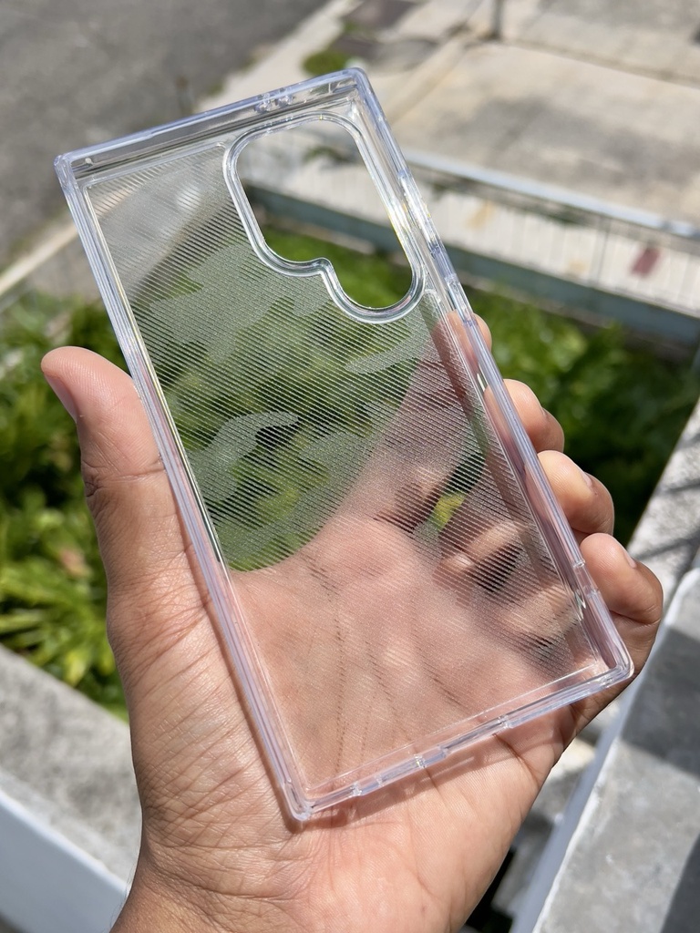 Samsung Galaxy S24 Ultra /  Forro Ibmrs Transparente Camuflaje