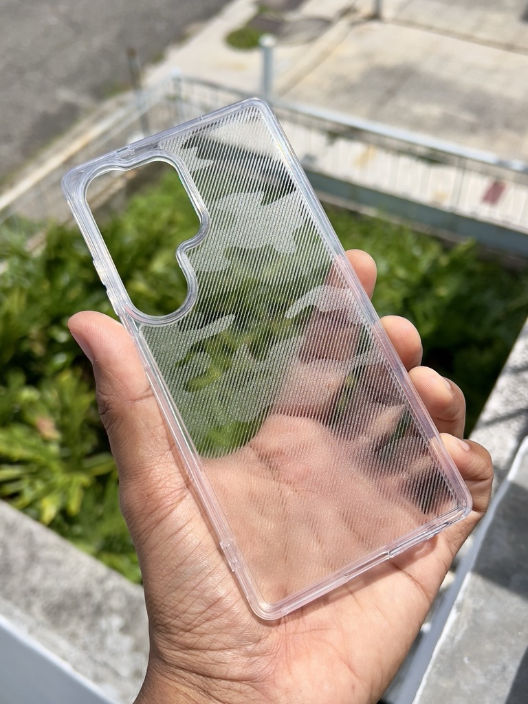 Samsung Galaxy S25 Ultra /  Forro Ibmrs Transparente Camuflaje