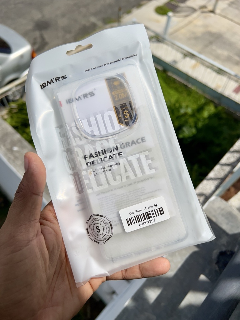 Xiaomi Redmi Note 14 Pro 5G / Note 14 Pro 4G / Poco X7 5G /  Forro Ibmrs Transparente Camuflaje