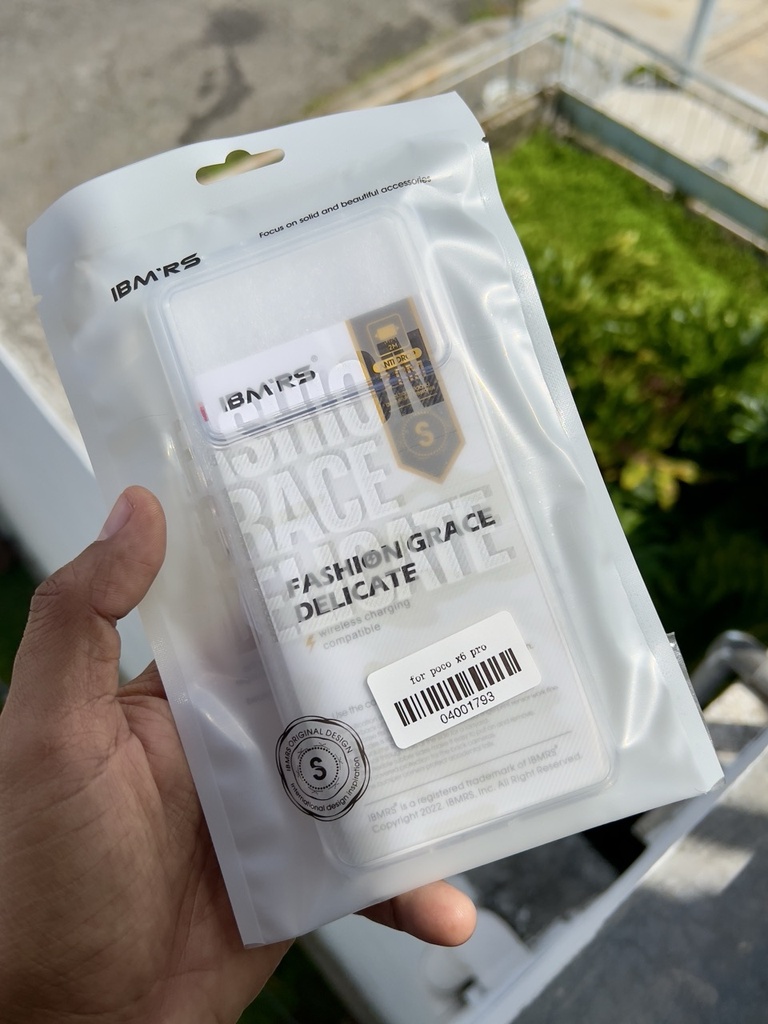 Xiaomi Poco X6 Pro /  Forro Ibmrs Transparente Camuflaje