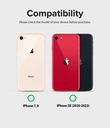 Forro Antigolpes Ringke Air Iphone 7 / Iphone 8 / Iphone SE 2020 / IPhone SE 2022 / IPhone SE 5G (3rd Generation, 2022), IPhone SE 3 Transparente