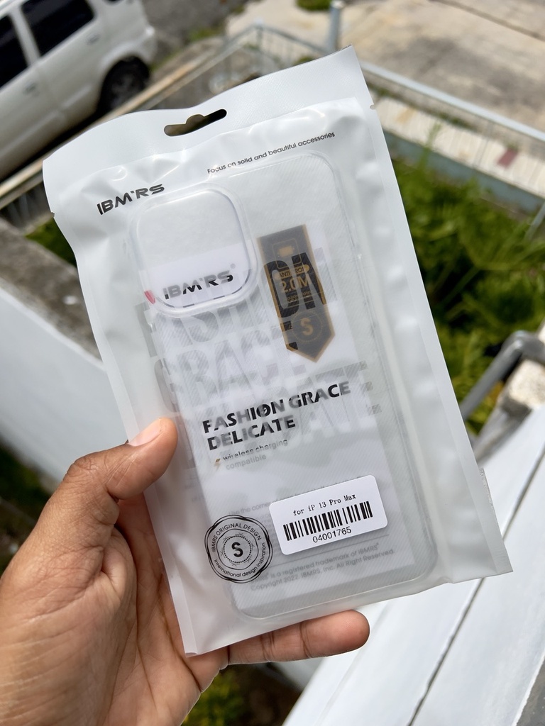 iPhone 13 Pro Max /  Forro Ibmrs Transparente Camuflaje