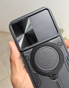 Samsung Galaxy A16 5G /  Forro Anillo Metalico / Negro