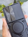Infinix Note 50 Pro 4G /  Forro Anillo Metalico / Negro