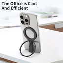 Soporte Anillo Magnetico 360 para carga Inalambrica