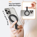 Soporte Anillo Magnetico 360 para carga Inalambrica