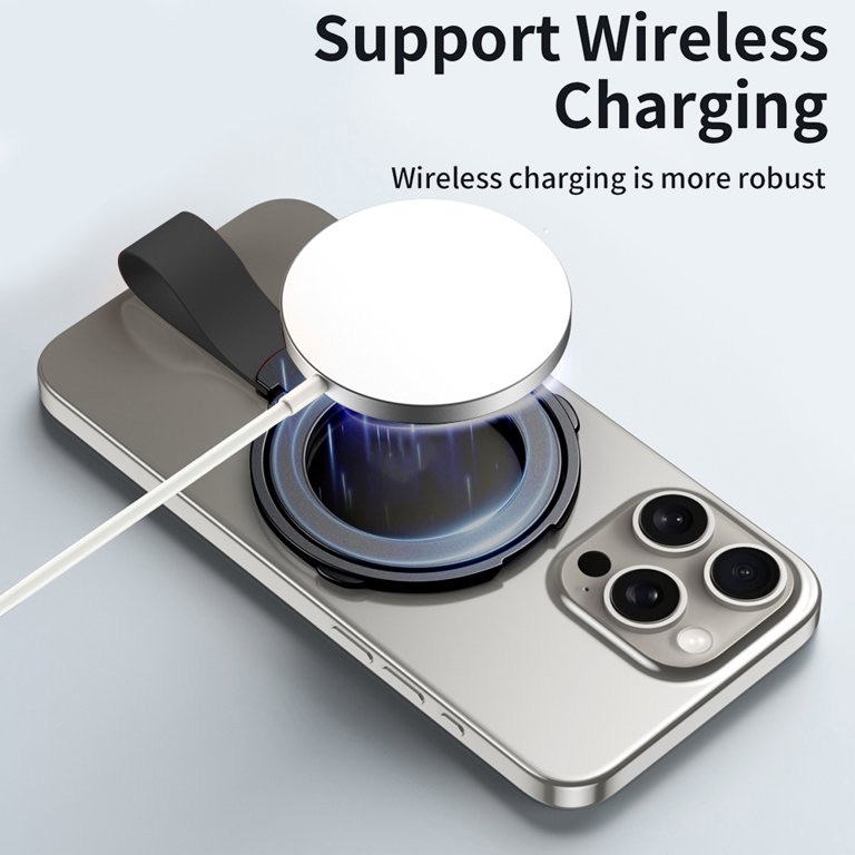Soporte Anillo Magnetico 360 para carga Inalambrica