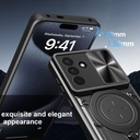 Samsung Galaxy A56 5G /  Forro Anillo Metalico / Negro
