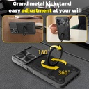 Xiaomi Redmi 14C / Forro Anillo Metalico / Negro