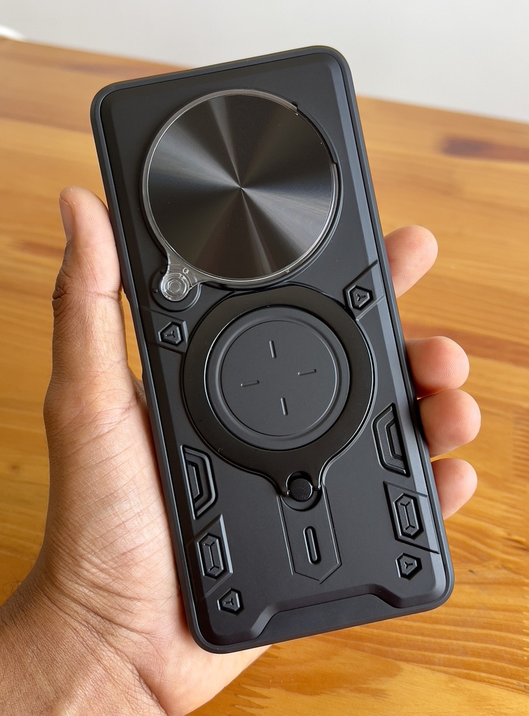 Xiaomi Redmi 14C / Forro Anillo Metalico / Negro