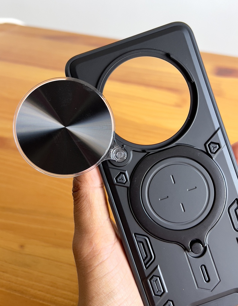 Xiaomi Redmi 14C / Forro Anillo Metalico / Negro