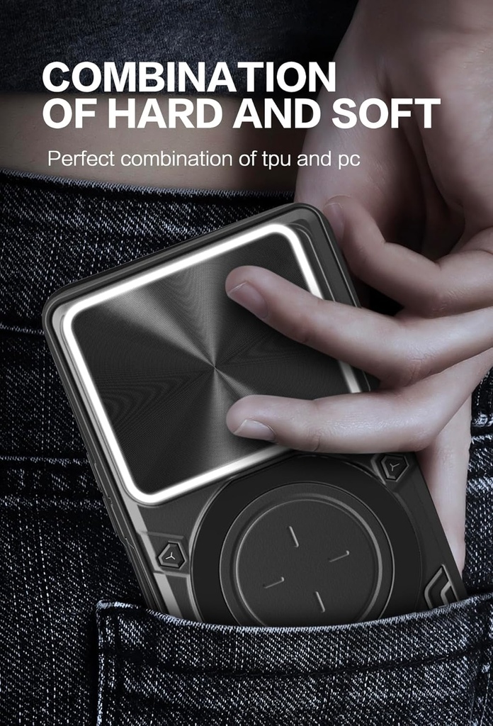 Xiaomi Redmi Note 15 Pro 4G / 5G / Forro Anillo Metalico / Negro