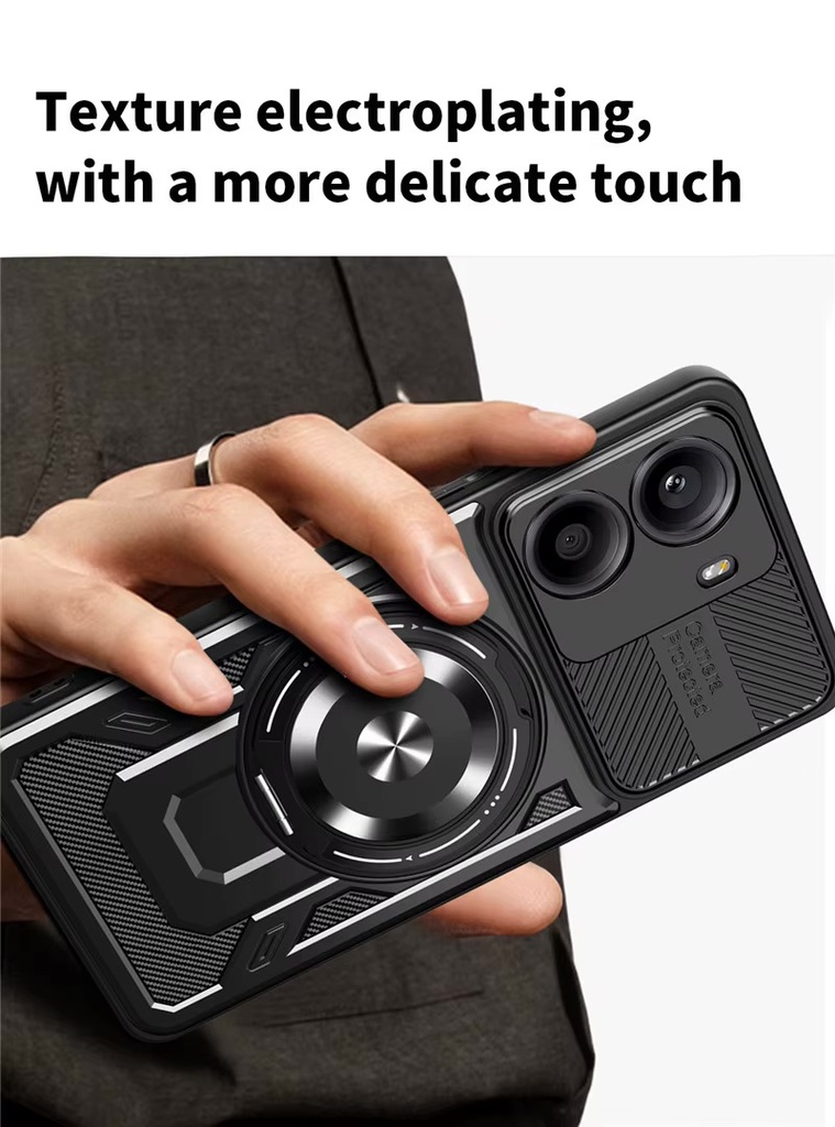 Xiaomi Redmi Note 15 Pro Plus / Note 15 Pro+ / Poco M8 Pro / Forro Antigolpes AN2 / Negro