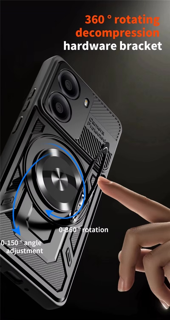 Xiaomi Poco X7 Pro / Redmi Turbo 4 / Forro Antigolpes AN2 / Negro