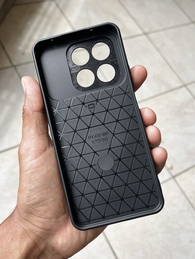 Honor X7D / Honor 400 Smart / Forro Antigolpes AN2 / Negro