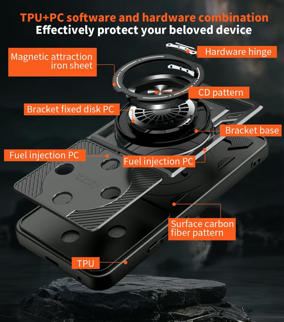 Xiaomi Poco X7 Pro / Redmi Turbo 4 / Forro Antigolpes AN2 / Negro