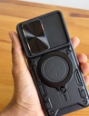 Xiaomi Poco X7 Pro / Redmi Turbo 4 / Forro Anillo Metalico / Negro