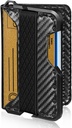 Billetera Cartera Tarjetero para Caballero / Modelo CBX / Fibra de carbono