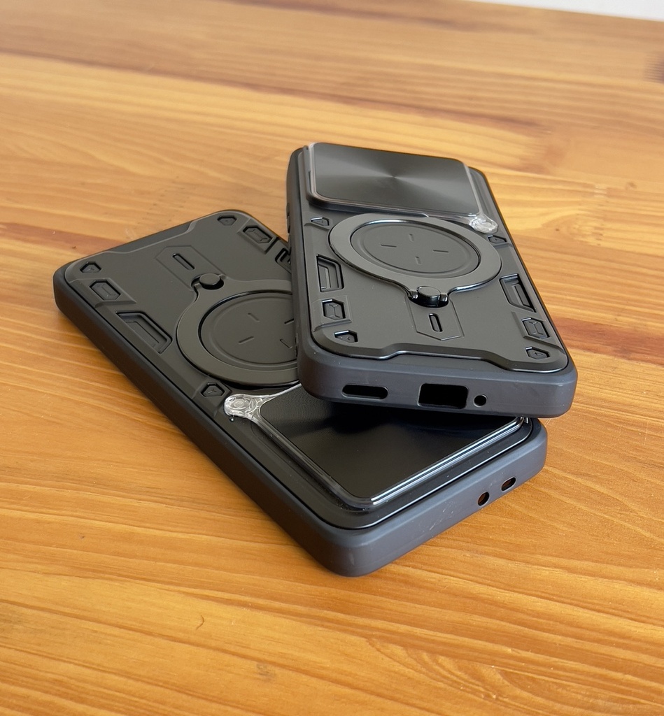 Xiaomi 14T / Mi 14T / Forro Anillo Metalico / Negro