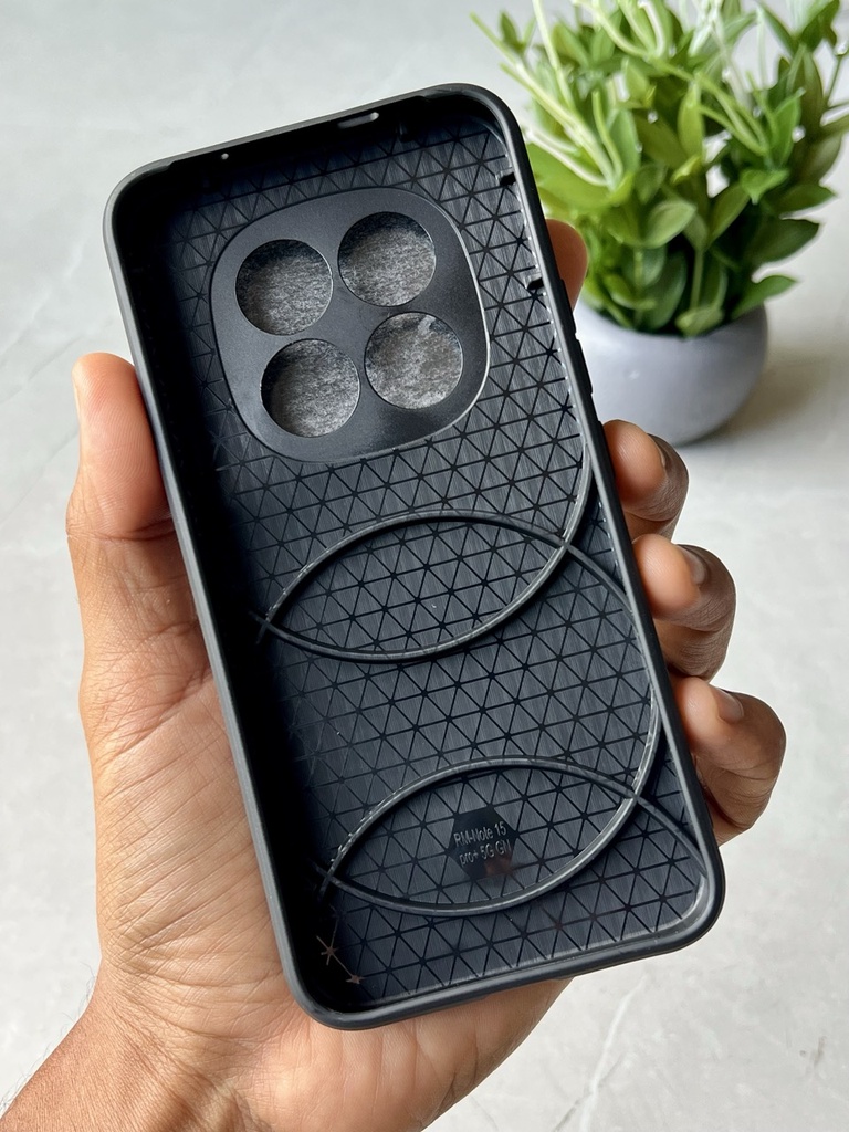 Xiaomi Redmi Note 15 Pro Plus / Note 15 Pro+ / Poco M8 Pro / Forro Anillo Metalico An1 / Negro
