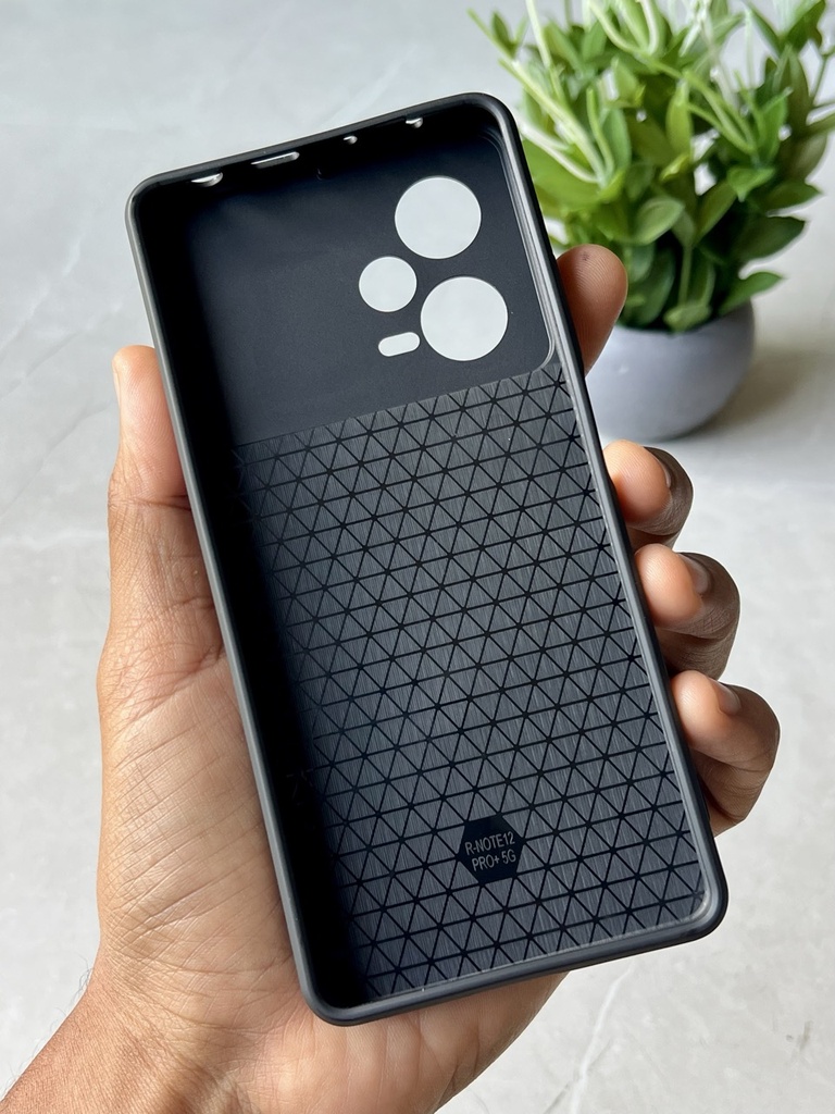 Xiaomi Redmi Note 12 Pro plus / Note 12 Pro+ / Forro Anillo Metalico An1 / Negro
