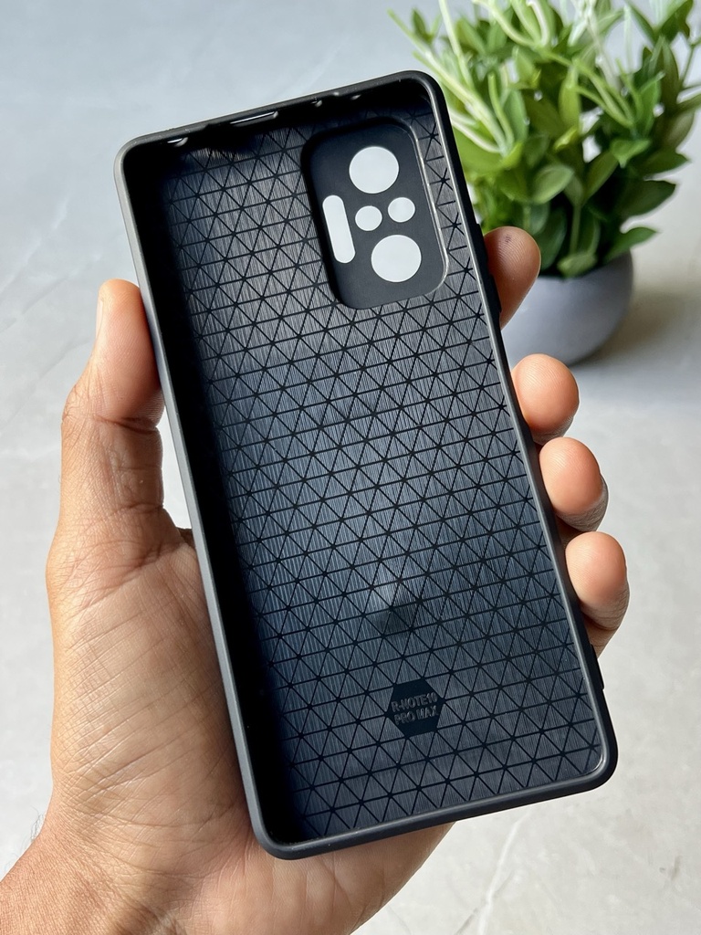 Xiaomi Redmi Note 10 Pro / Note 10 Pro Max / VERSION GLOBAL- M2101K6G / Forro Anillo Metalico An1 / Negro