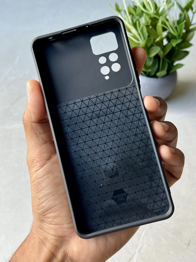 Xiaomi Redmi Note 11 Pro 4G / Note 11 Pro 5G / Note 12 Pro 4G /  Forro Anillo Metalico An1 / Negro