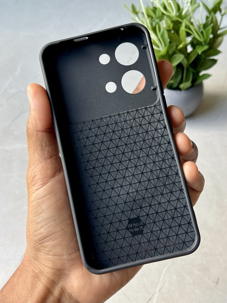 Xiaomi Poco X8 Pro Max / Forro Anillo Metalico An1 / Negro