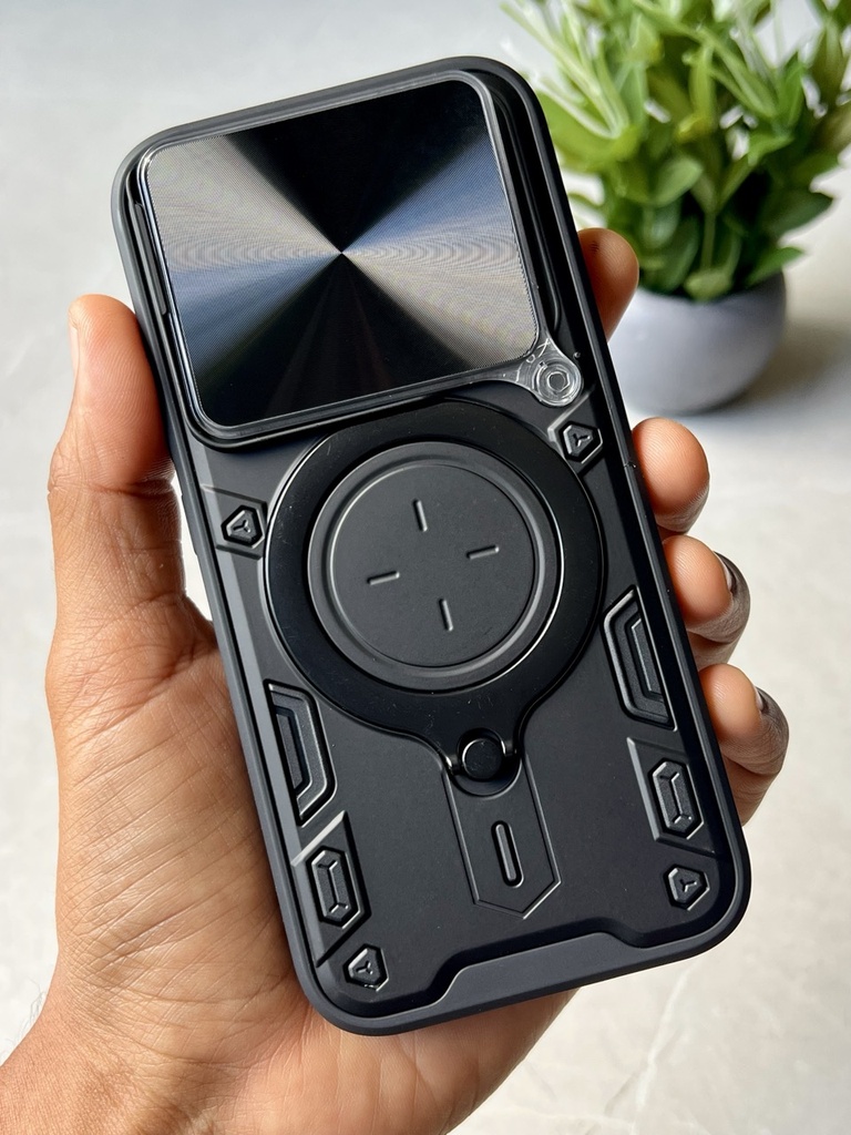Xiaomi Poco X8 Pro / Forro Anillo Metalico An1 / Negro
