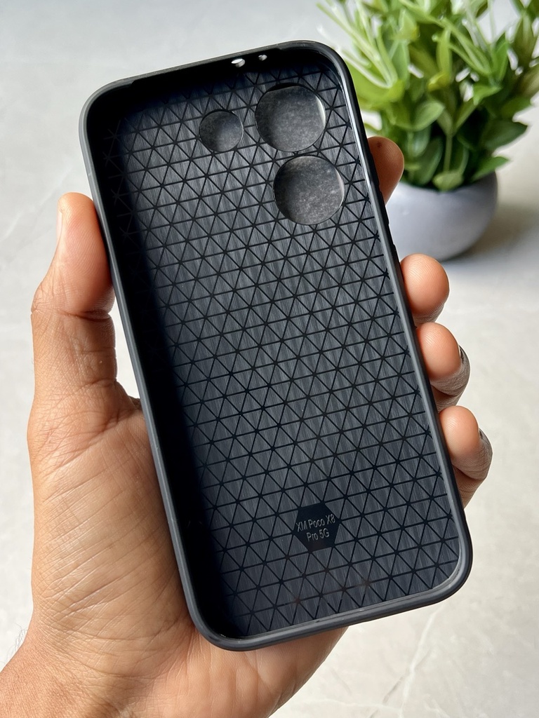 Xiaomi Poco X8 Pro / Forro Anillo Metalico An1 / Negro