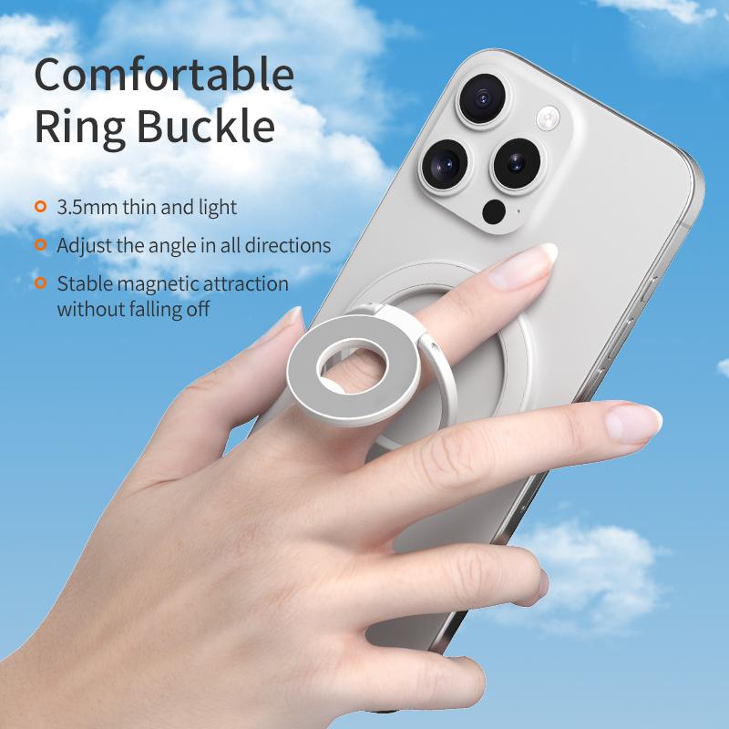 Soporte, Anillo Magnetico Magsafe, Iman doble cara / Modelo A2