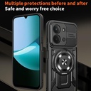 Xiaomi Redmi 14C / Forro Anillo Metalico / Negro