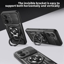 Xiaomi Redmi 14C / Forro Anillo Metalico / Negro