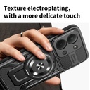 Xiaomi Redmi 14C / Forro Anillo Metalico / Negro
