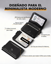 Billetera Cartera Tarjetero de Lujo para Caballero Iwantit Horizontal / Modelo iwh1 / Fibra de Carbono