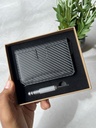 Billetera Cartera Tarjetero de Lujo para Caballero Iwantit Horizontal / Modelo iwh1 / Fibra de Carbono