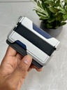 Billetera Cartera Tarjetero para Caballero / Modelo CBX / Plateada