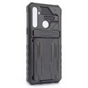 Realme 6i / Realme 5i / Realme C3 / Forro Tarjetero con Stand / Negro
